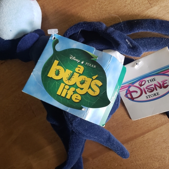 Disney A Bug's Life Plush Trio - Brown, Green, Blue - Picture 2 of 14